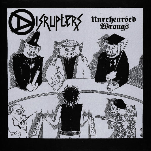 DISRUPTERS – Unrehearsed Wrongs LP (color vinyl)