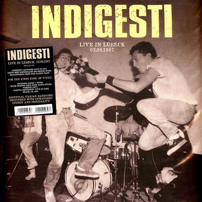 INDIGESTI – Live In Lübeck, 02.09.1987 LP + 7"