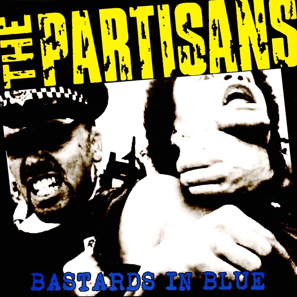 PARTISANS – Bastards In Blue LP (blue vinyl)