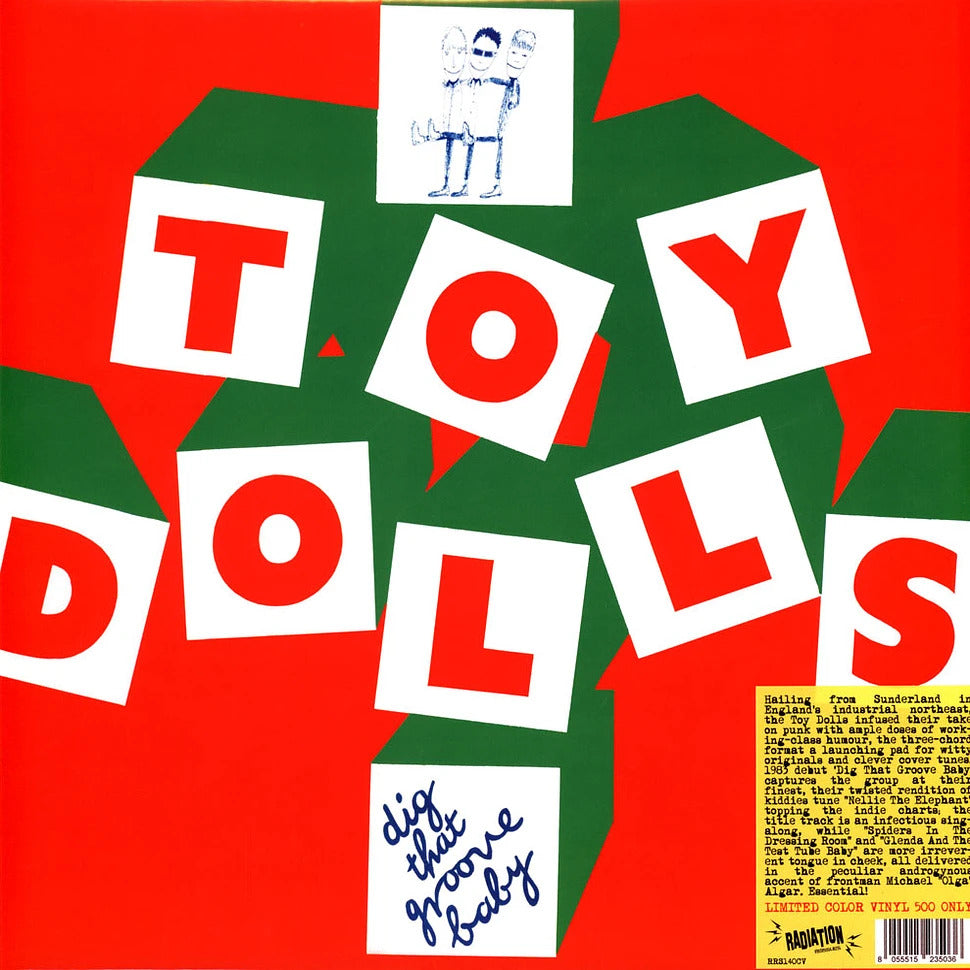 TOY DOLLS – Dig That Groove Baby LP (green vinyl)