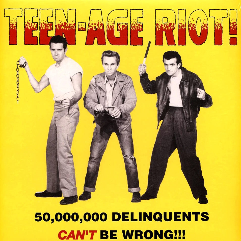 V/A – Teen-Age Riot! • 50,000,000 Delinquents Can't Be Wrong!!! LP