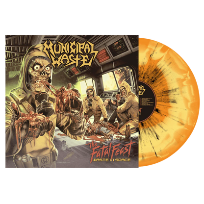 MUNICIPAL WASTE – The Fatal Feast (Waste In Space) LP (yellow/orange/black splatter vinyl)