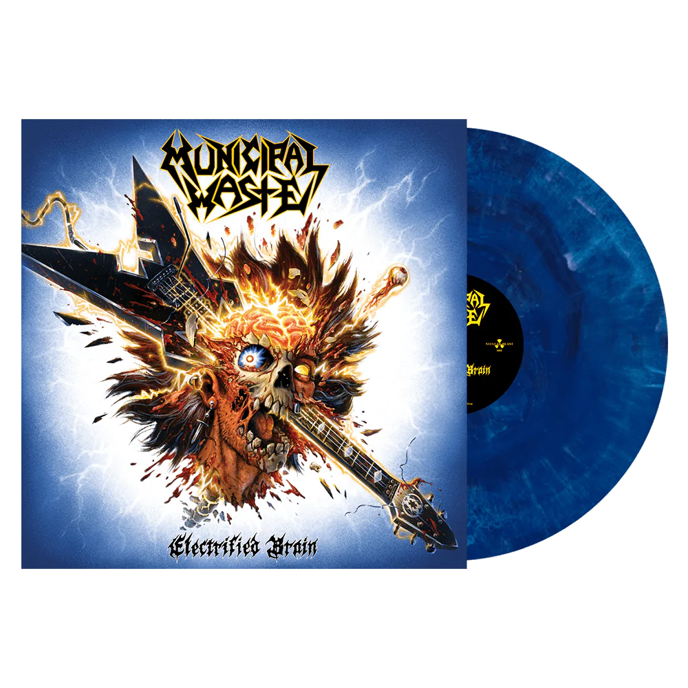 MUNICIPAL WASTE – Electrified Brain LP (blue vinyl)