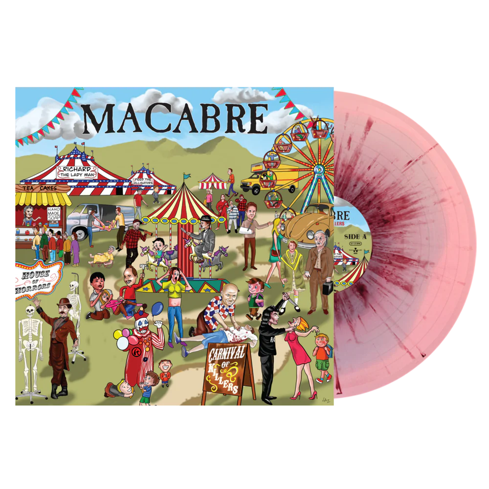 MACABRE – Carnival Of Killers LP (splatter vinyl)