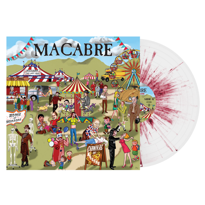 MACABRE – Carnival Of Killers LP (splatter vinyl)