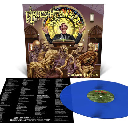 GRUESOME – Twisted Prayers LP (blue translucent vinyl)