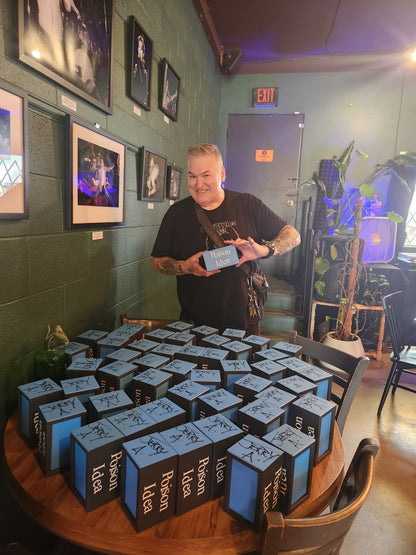 **PREORDER** POISON IDEA – 4xCassette Box Set SIGNED By Jerry A
