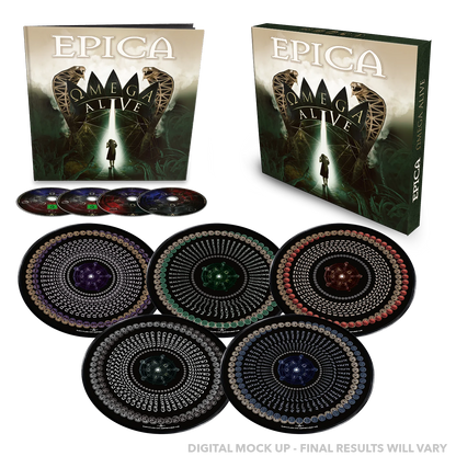 EPICA – Omega Alive 5x10" Box Set ("Zoetrope" picture discs)