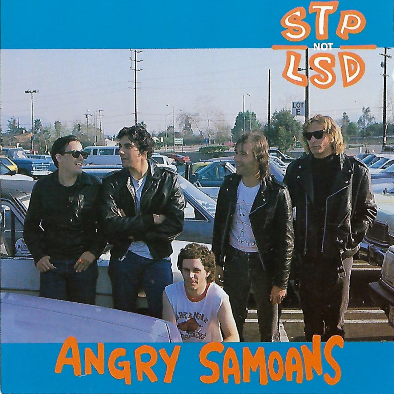 ANGRY SAMOANS – STP Not LSD LP (blue vinyl)