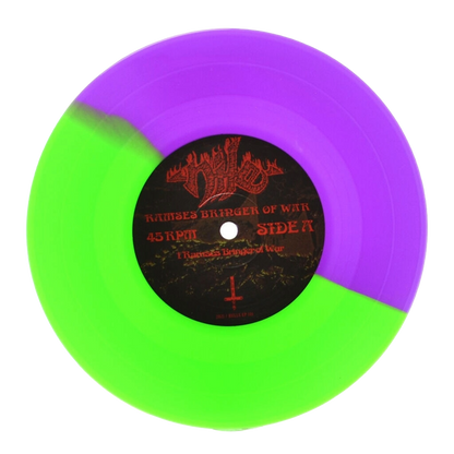 NILE – Ramses Bringer Of War 7" (neon green/purple vinyl)