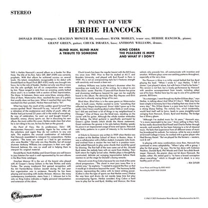 HERBIE HANCOCK – My Point Of View LP (clear vinyl)