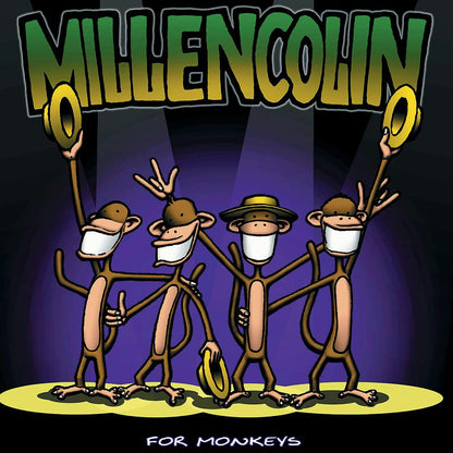 MILLENCOLIN – For Monkeys LP ("Psychedelic Green" vinyl)