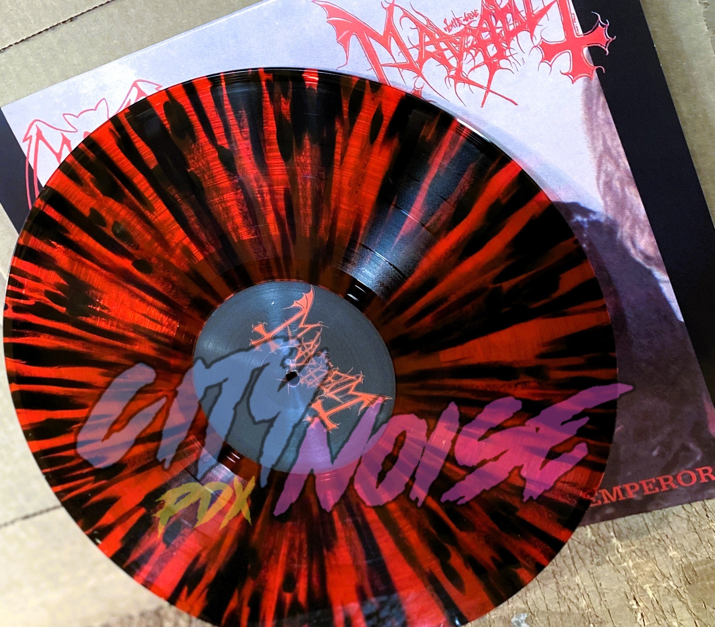 MAYHEM / MORBID – A Tribute To The Black Emperors LP (color vinyl