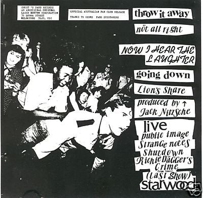 GERMS – Lion's Share (Live and Rarities) LP