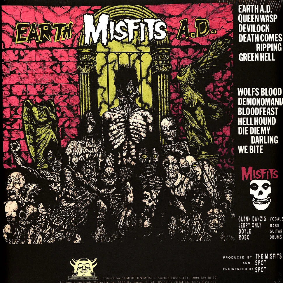 MISFITS – Earth A.D. / Wolfsblood LP