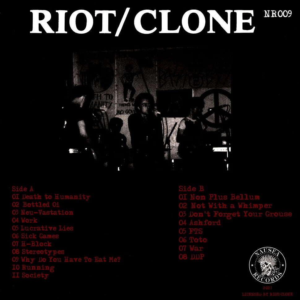 RIOT/CLONE – Everything Else Was Just Noise The Singles 1982-2018 LP (red vinyl)