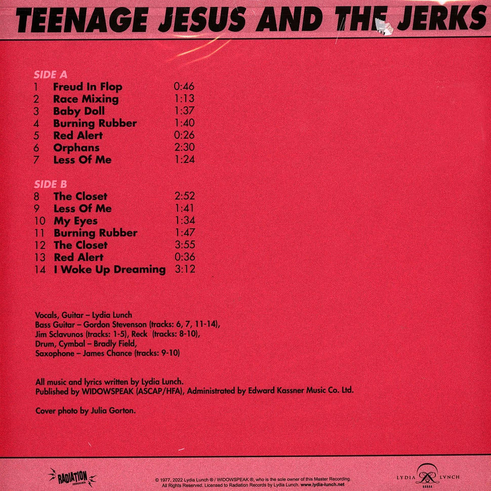 TEENAGE JESUS & THE JERKS – S/T LP