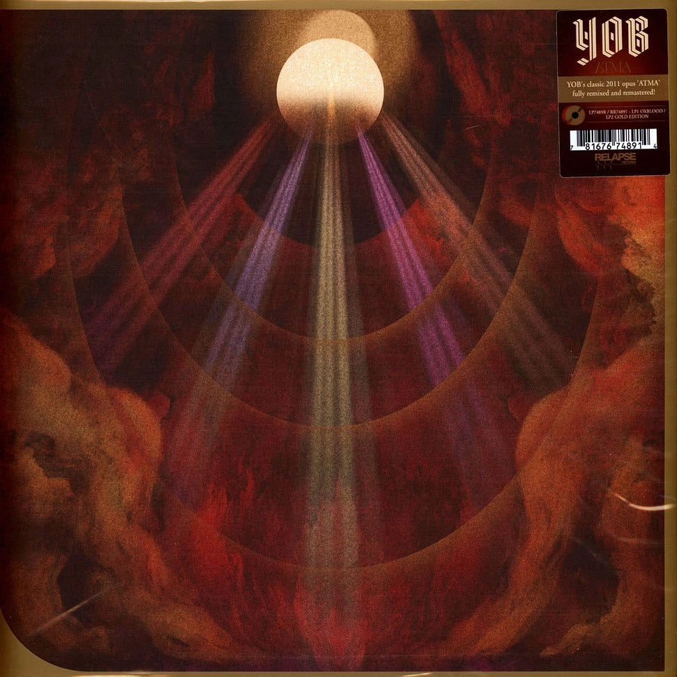 YOB – Atma 2xLP (oxblood & gold vinyl)