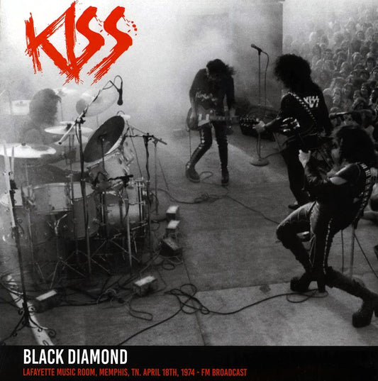 KISS – Black Diamond: Lafayette Music Room, Memphis TN 4/18/1974 LP