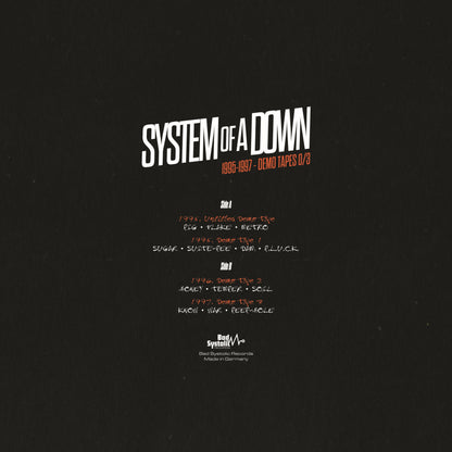 SYSTEM OF A DOWN – 1995-1997 • Demo Tapes 0/3 LP