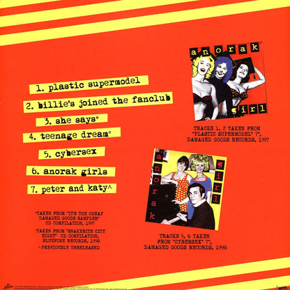 ANORAK GIRL – Plastic Fantastic LP (red vinyl)