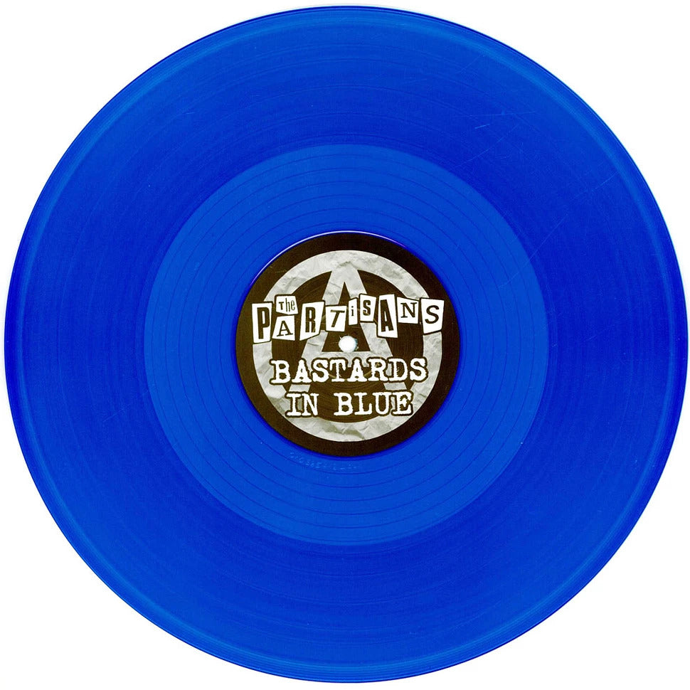 PARTISANS – Bastards In Blue LP (blue vinyl)