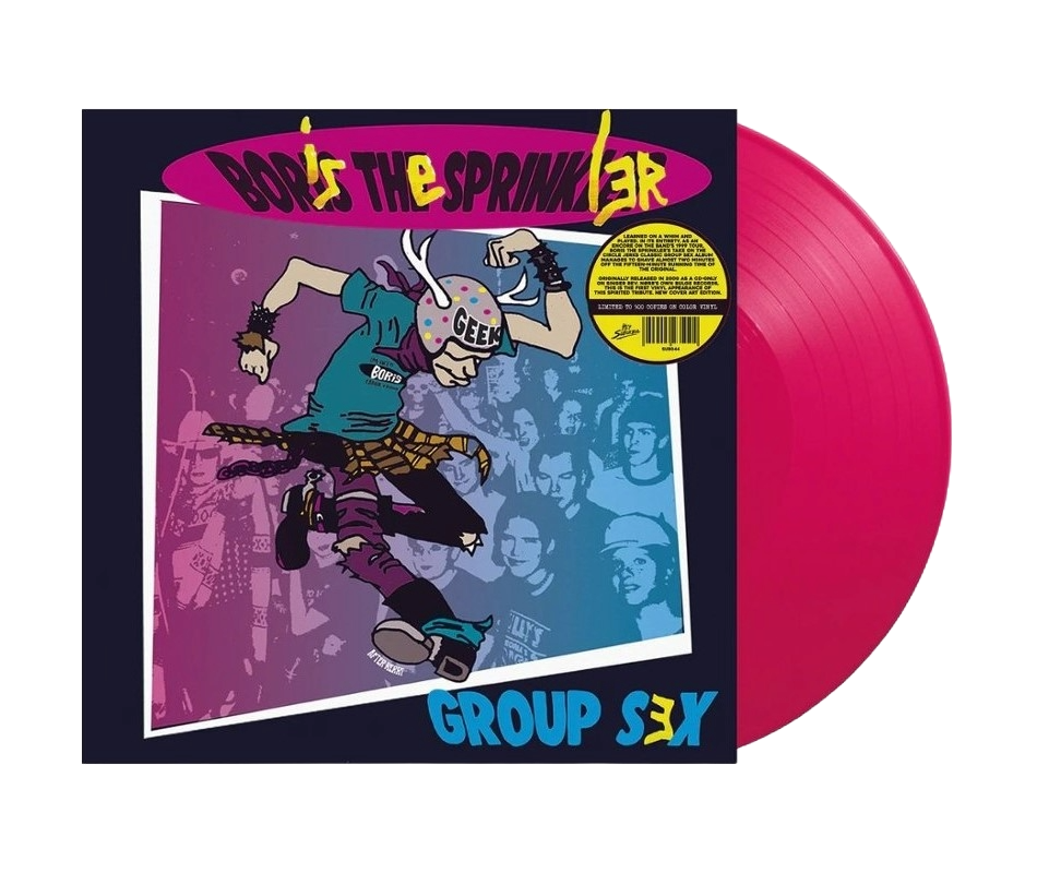 BORIS THE SPRINKLER – Group Sex LP (pink vinyl)