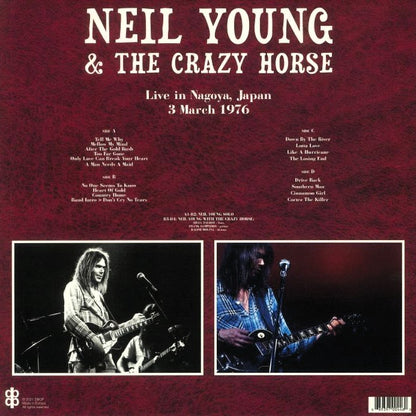 NEIL YOUNG & CRAZY HORSE – Live in Nagoya, Japan 1976 2xLP