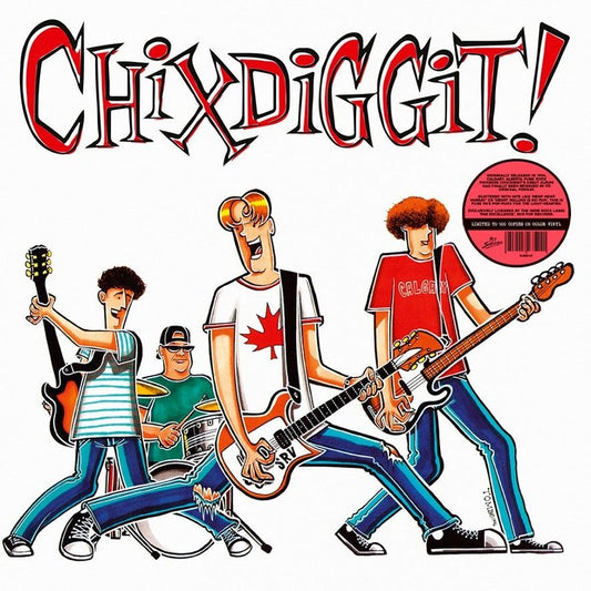 CHIXDIGGIT! – S/T LP (red vinyl)