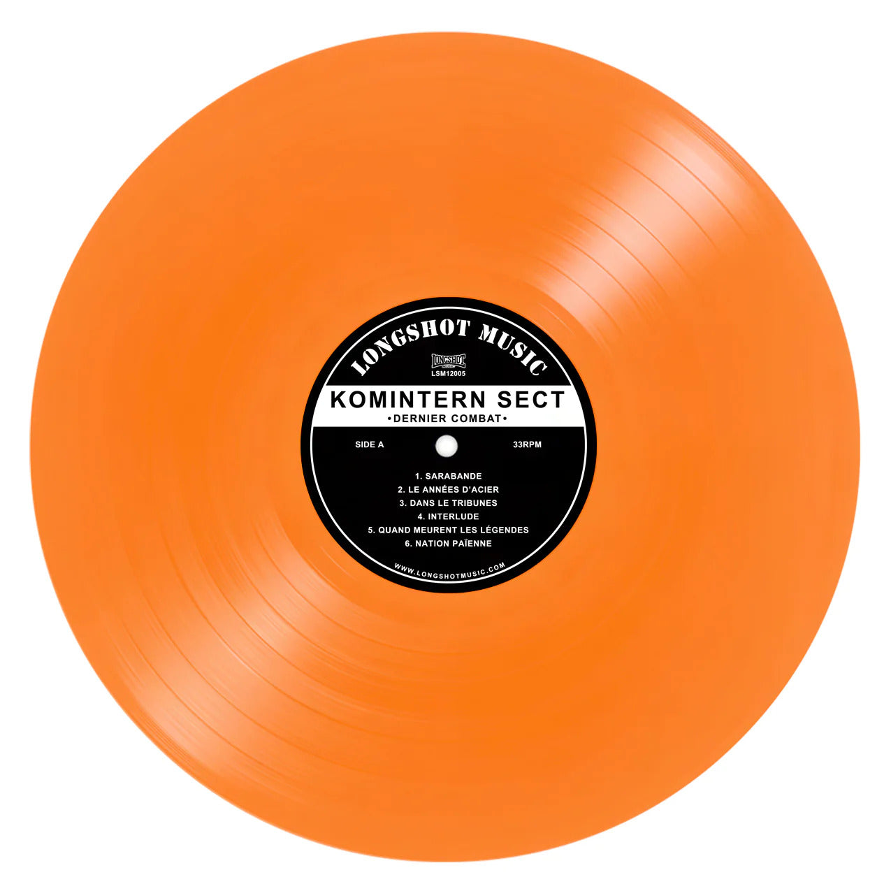 KOMINTERN SECT – Dernier Combat LP (orange vinyl)