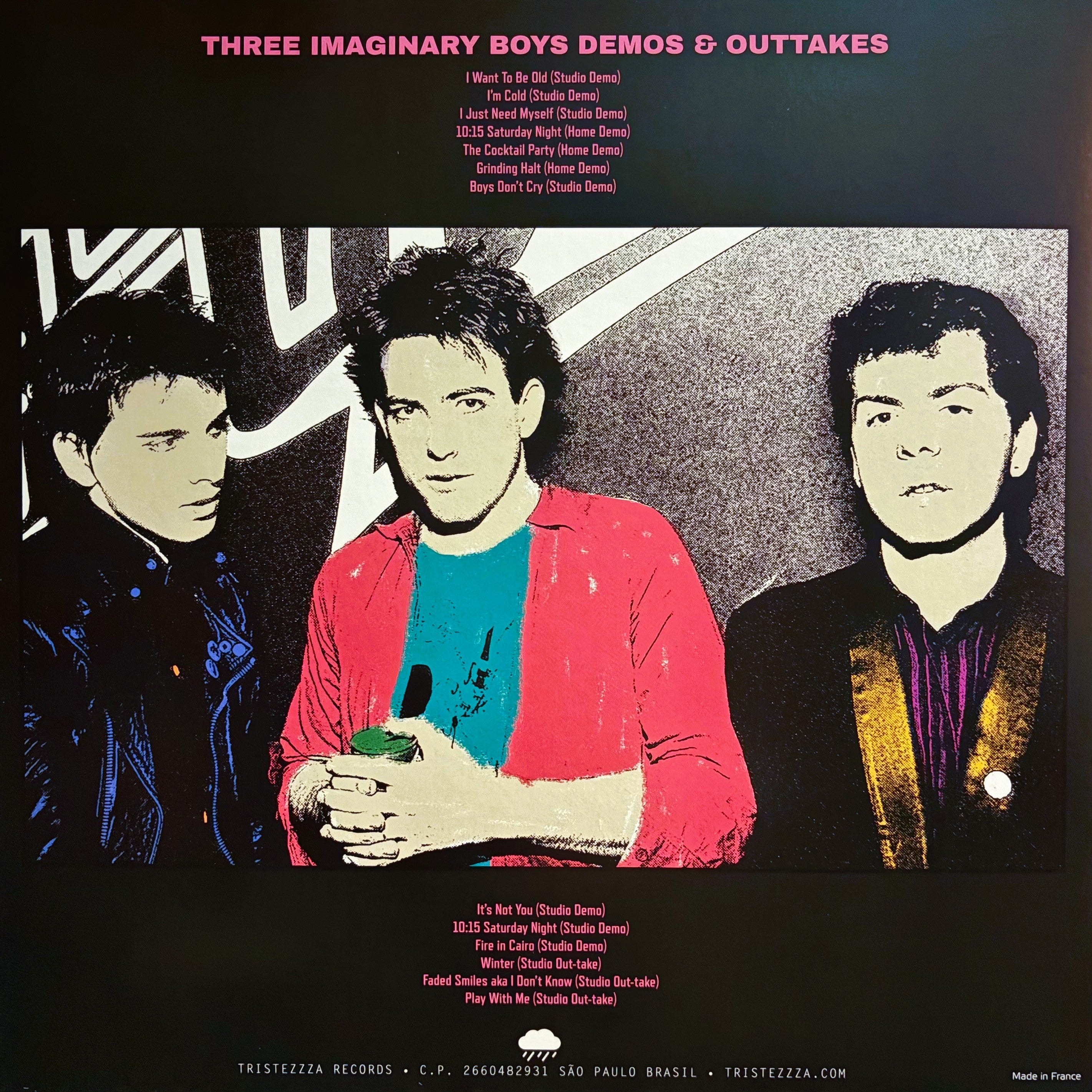 CURE – Three Imaginary Boys Demos LP (color vinyl) – CITY NOISE