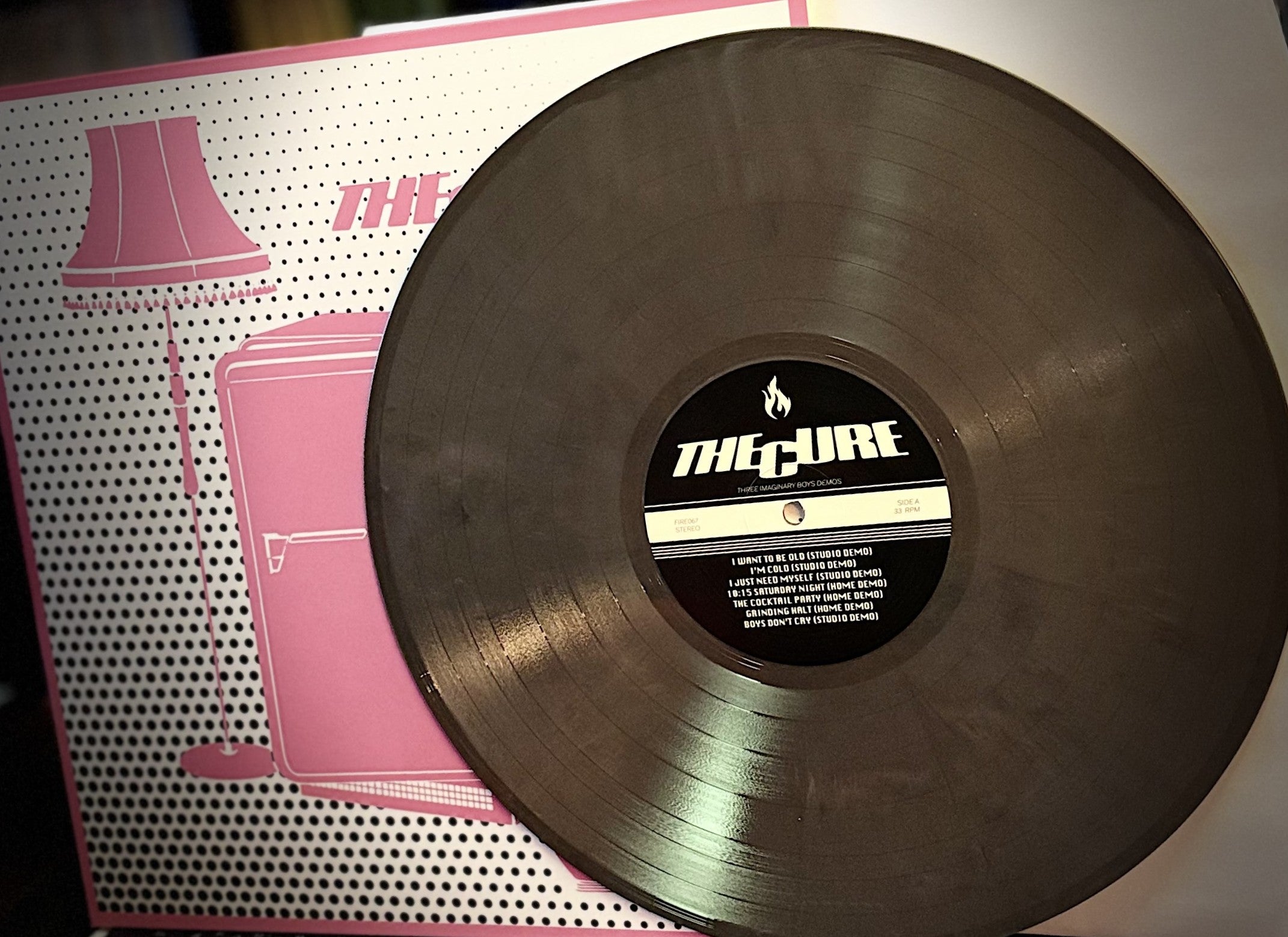 CURE – Three Imaginary Boys Demos LP (color vinyl) – CITY NOISE