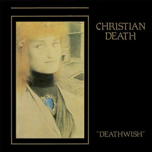 CHRISTIAN DEATH – Deathwish LP (red gold splatter vinyl)