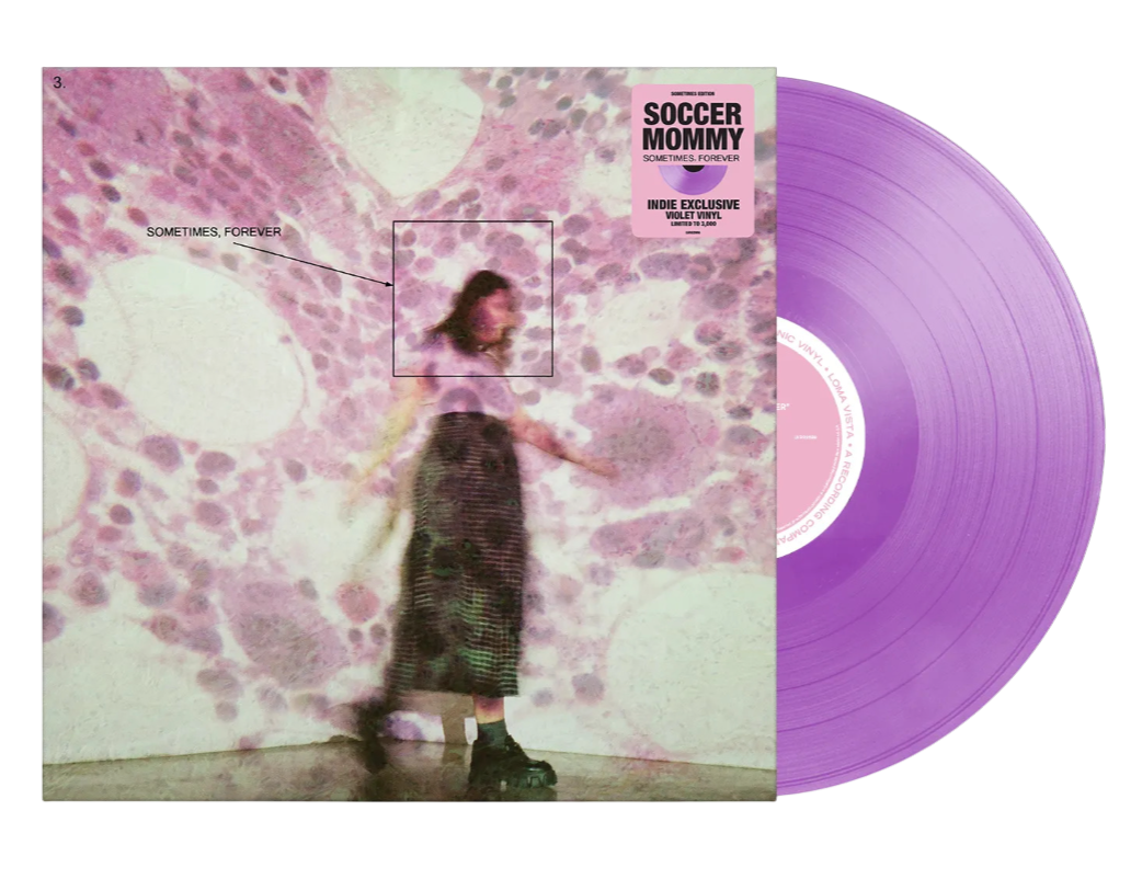 SOCCER MOMMY – Sometimes, Forever LP (violet vinyl)