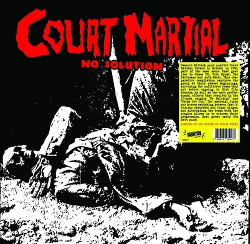 COURT MARTIAL – No Solution (Singles & Demos 1981 / 1982) LP (color vinyl)