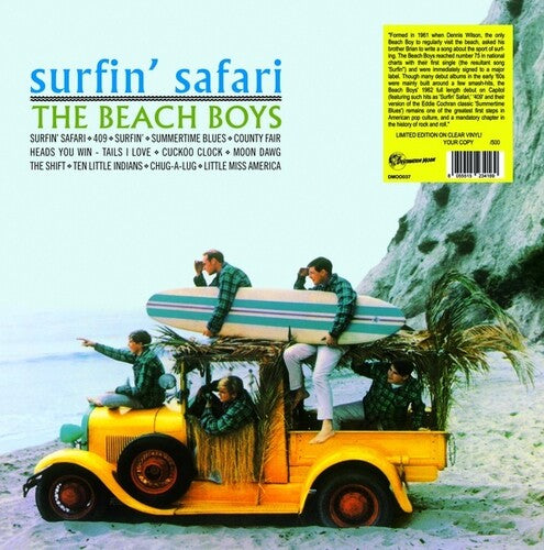BEACH BOYS – Surfin' Safari LP (clear vinyl)