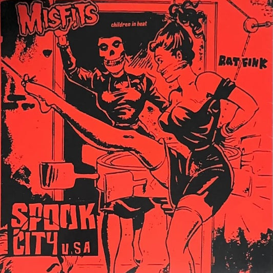 MISFITS – Spook City USA 7" (red vinyl)