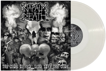 NAPALM DEATH – The Code Is Red... Long Live The Code LP (clear vinyl)