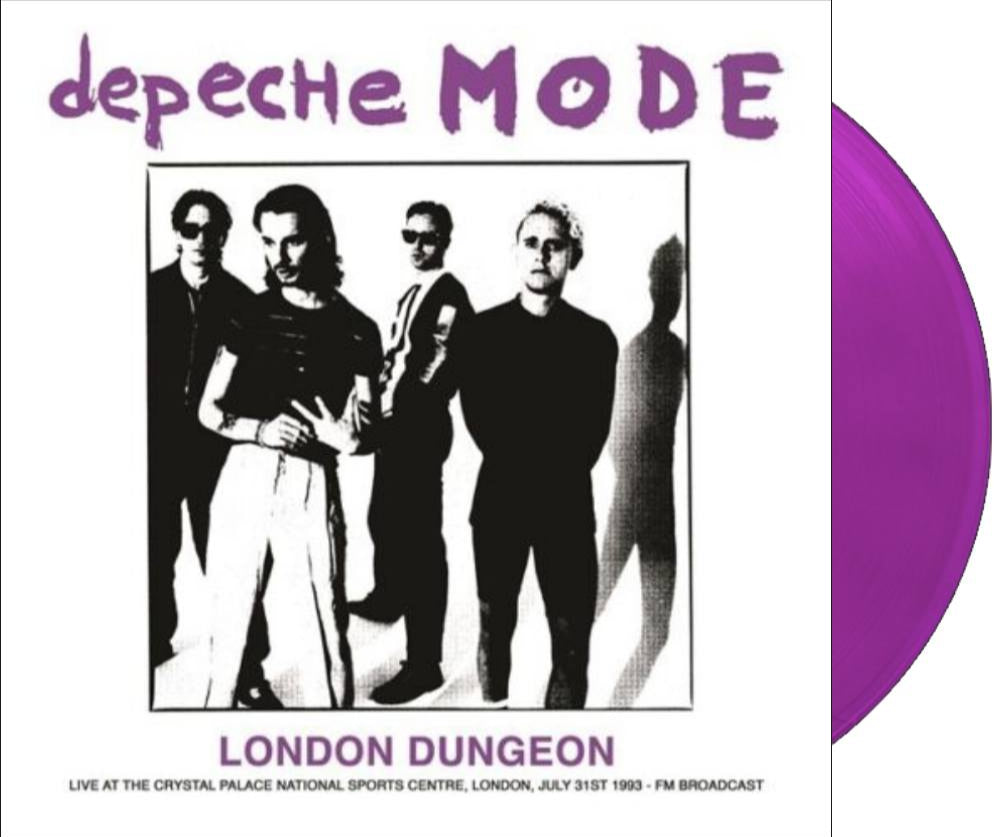 DEPECHE MODE – London Dungeon • Live At The Crystal Palace, London, 7/31/1993 2xLP (purple vinyl)