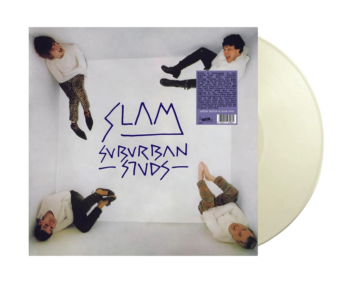 SUBURBAN STUDS – Slam LP (white vinyl)