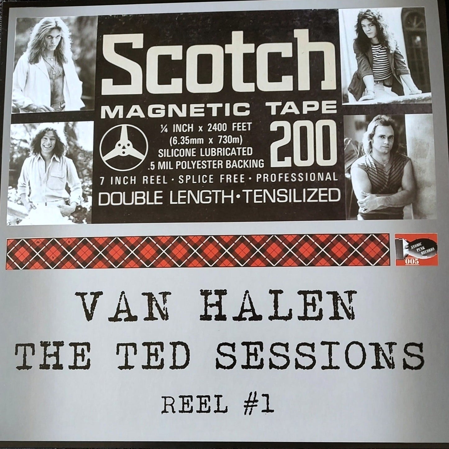 VAN HALEN – The Ted Sessions Reel #1 LP (lavender marbled vinyl)