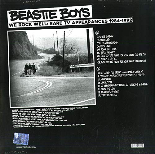 BEASTIE BOYS – We Rock Well • Rare TV Appearances 1984-1992 LP