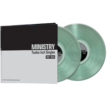 MINISTRY – Twelve Inch Singles (1981-1984) 2xLP ("Coke Bottle" green vinyl)