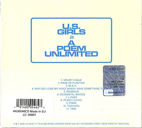 U.S. GIRLS – In A Poem Unlimited CD