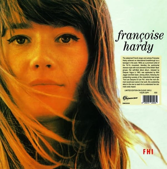 FRANÇOISE HARDY – S/T LP (clear vinyl)