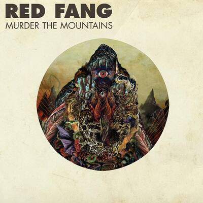 RED FANG – Murder The Mountains LP (aqua blue/halloween orange galaxy merge vinyl)