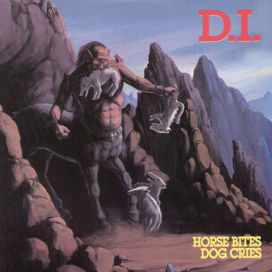 D.I. – Horse Bites, Dog Cries LP (blue vinyl)