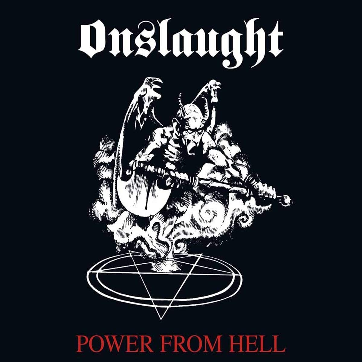 ONSLAUGHT – Power From Hell LP (white/red splatter vinyl)