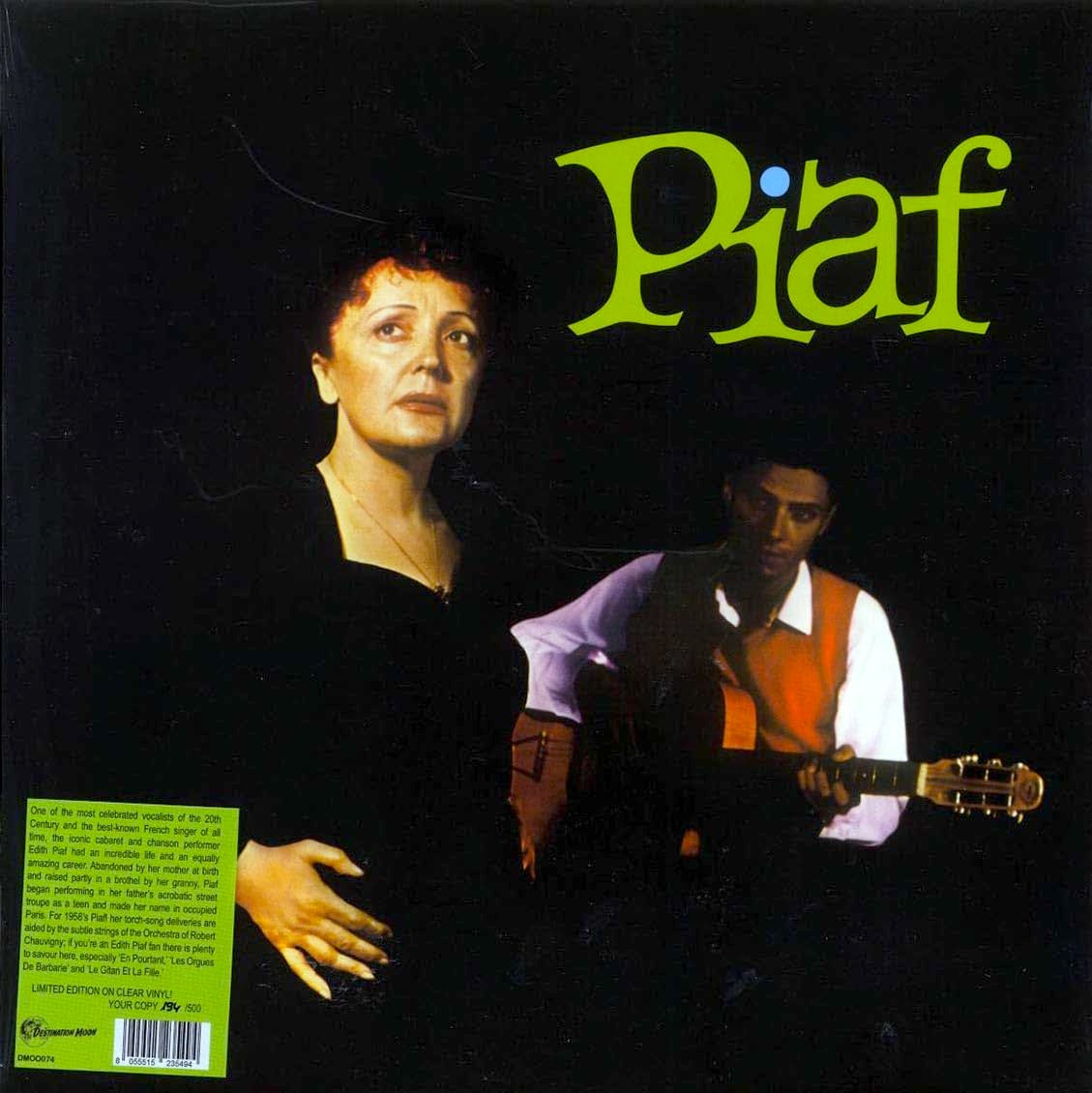 EDITH PIAF – S/T LP (clear vinyl)