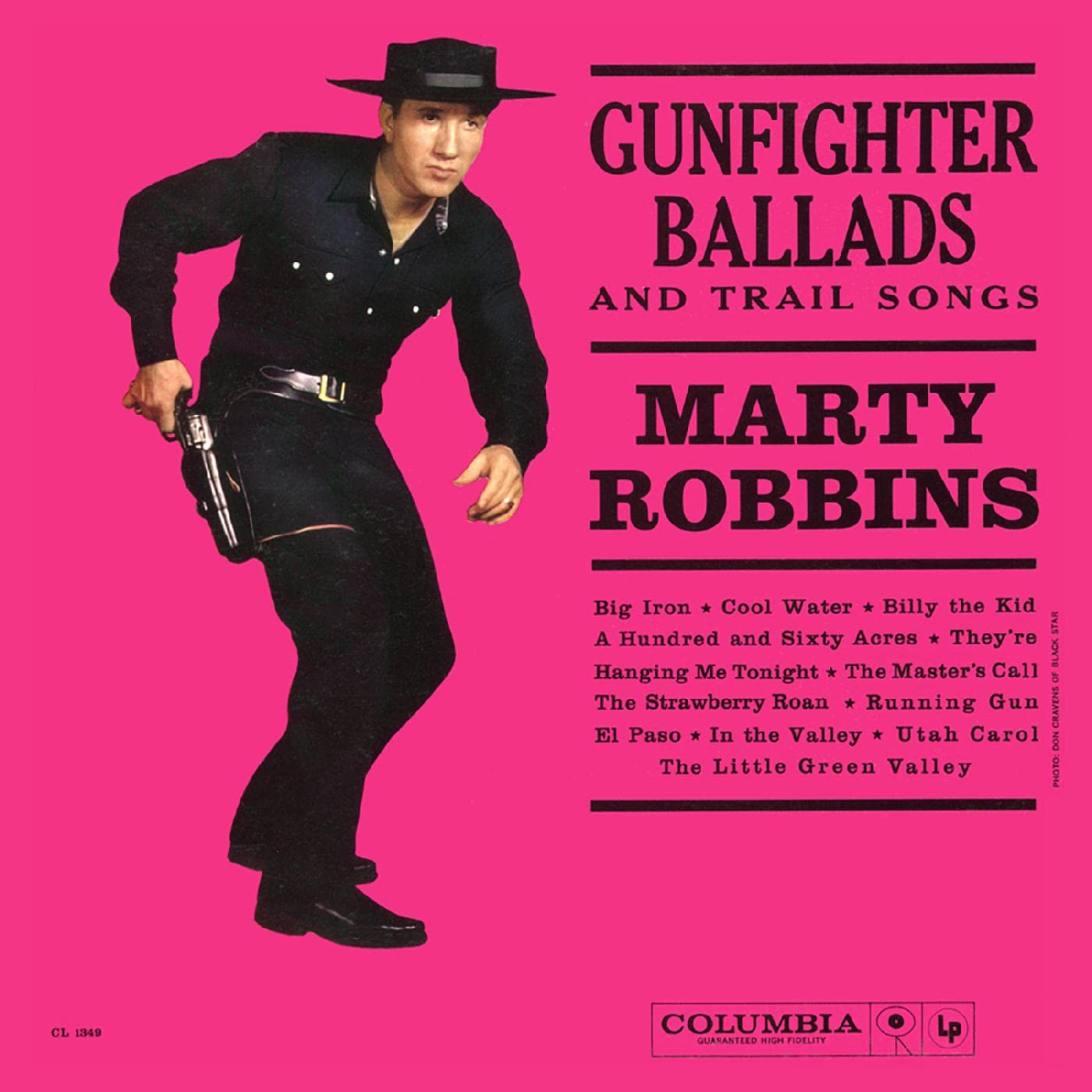 MARTY ROBBINS – Gunfighter Ballads & Trail Songs LP ("Bullets 'N Blood" silver/red vinyl)